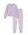WE Fashion Nachtkledij  lavendel / oudroze / offwhite