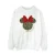 Disney Dames/Dames Minnie Mouse Luipaard Kerst Sweatshirt (Wit)