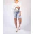 LOVE2WAIT regular waist zwangerschaps short light blue denim