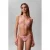 Calvin Klein voorgevormde triangel bikinitop oranje/wit