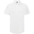 Premier Heren Supreme Oxford overhemd met korte mouwen (Wit)