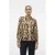 VERO MODA blouse VMMARTHA met grafische print bruin/zwart