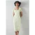 LK Bennett Posy Midi Dress Pistachio