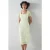 LK Bennett Posy Midi Dress Pistachio