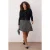 Trendyol Curve Dames Zwart Effen Kort / Mini Grote maten Rokken