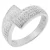 Orphelia Dames 925 Sterling Zilveren Ring – Zilver ZR-3510