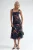 Bloemen Maxi Jurk met Hartkraag
