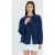 Lange Mouwen Ontspannen Pasvorm Blouse met Strikhals