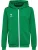 Hummel Sportief sweatvest ‘Authentic Pl’  jade groen / wit