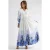 Tropische Bloemenprint Maxi Jurk