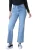 MYT Dames Wide Leg High Waisted Jeans in Lichtblauw