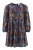 happy girls Jurk  navy / bessen / mandarijn / wit