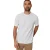 Threadbare Heren Textured Rib Knit Regular T-shirt (Ecru)