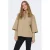 Jacqueline de Yong Jas Jdymemory Life Rib Short Jacket Otw 15353907 Camel/melange With White Dames