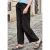 Straight Legs broek met gekreukte textuur