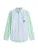 TOMMY HILFIGER Overhemd  lichtblauw / limoen / wit