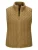 MADELEINE Gebreide bodywarmer  mosterd