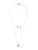 Swarovski Sieraden set  rose-goud / rosa / zilver / transparant