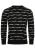 INDICODE JEANS Trui ‘INCapowlax’  zwart / wit
