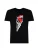Les Hommes T-Shirt Tongue Prank Mannen zwart