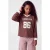 NAME IT KIDS longsleeve met tekst – roodbruin