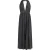 Faina Maxi jurk Dames zwart zilver