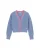 WE Fashion Gebreid vest  lila / lichtroze
