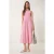 Mouwloze Crew Neck Midi Jurk