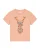 Watapparel Shirt ‘Floral Deer’  gemengde kleuren / abrikoos
