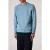 Paul Smith Mens Reg Fit Sweatshirt Zebra Mono Light Blue