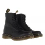 Dr. Martens Boots – 1460 Smooth Black Combat Boot Black in zwart