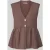 Christian Berg Woman Selection Top van linnenmix met viscosegehalte