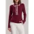 Anne Fontaine Faustine Top Burgundy