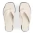 Tommy Hilfiger leren teenslippers ecru