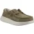 HEYDUDE Wally X Suede Heren Moccasins Schoenen Van Donkergroen/steengrijs Suède