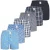 Phil & Co Wijde boxershorts heren 6-pack multipack d515