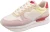 Pepe Jeans Sneakers laag ‘Rusper Sweet’  lichtgeel / perzik / rood / wit