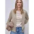 Street One Dames Jas met lange mouwen en een open pasvorm in Beige