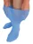 Dr.Socks – Extra brede bamboe oedeemsokken – Blauw