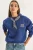Ronde Hals Sweater met Print Accessoire