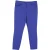Escada rechte broek van blauwe zijde