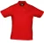 SOLS Heren Prescott Jersey Poloshirt met korte mouwen (Rood)
