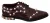 Dolce & Gabbana Dames Bordeaux Leren Kristallen Parels Formele Schoenen