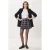 Hooggewaisted Geruite Mini Skater Rok