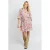 FLURESK gebloemde blousejurk roze