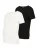 MAMALICIOUS Shirt ‘MLMIA’  zwart / wit