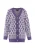FENIA Gebreid vest  lichtgrijs / lila