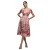 Damesjurk Goddiva Bardot A-Line Scuba