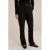 WE Fashion flared regular waist pantalon zwart