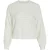 Vila Viril ls o-neck pointelle knit top off-white